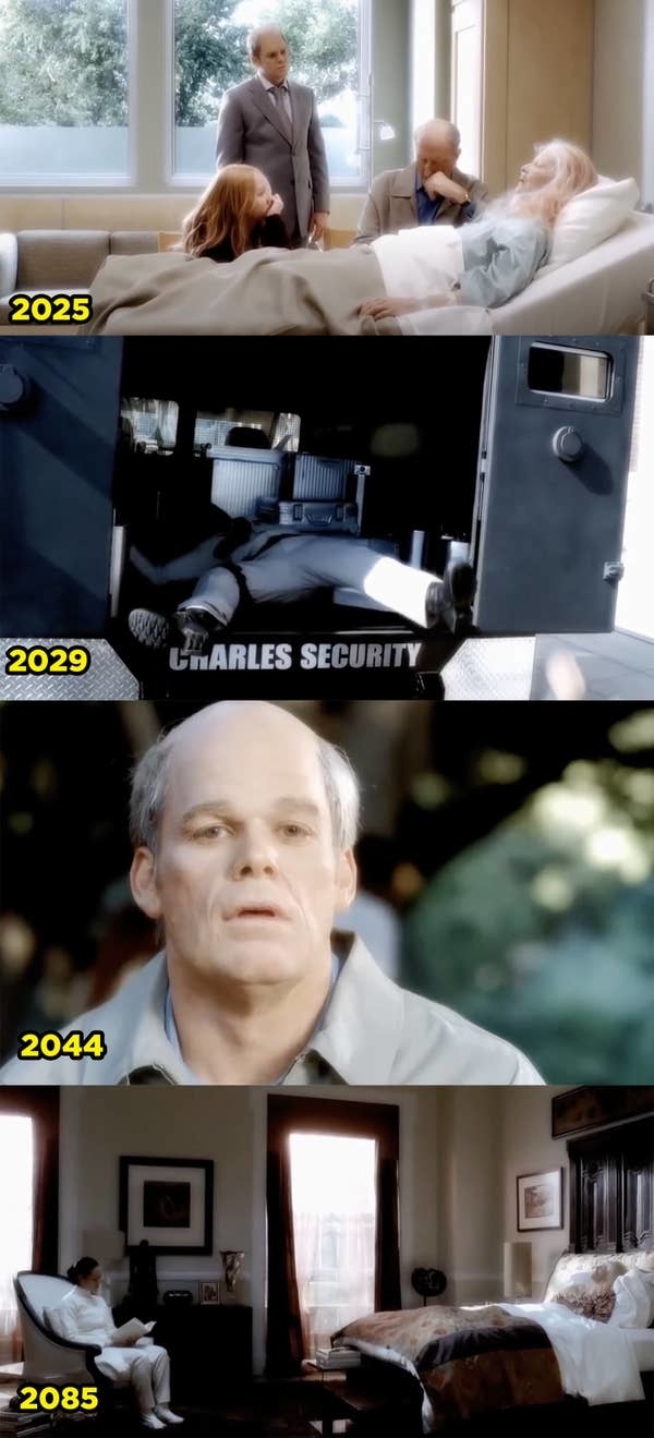 The final scenes of "Six feet under"