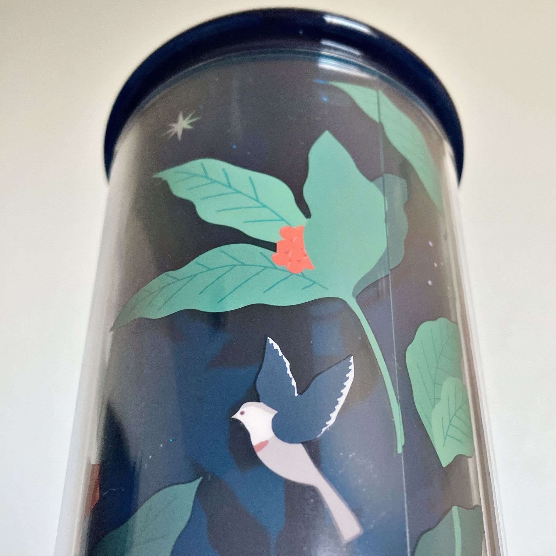 Starbucks Coffee(スターバックスコーヒー)のおすすめタンブラー「アニバーサリー2024コールドカップタンブラーネイビー473ml」