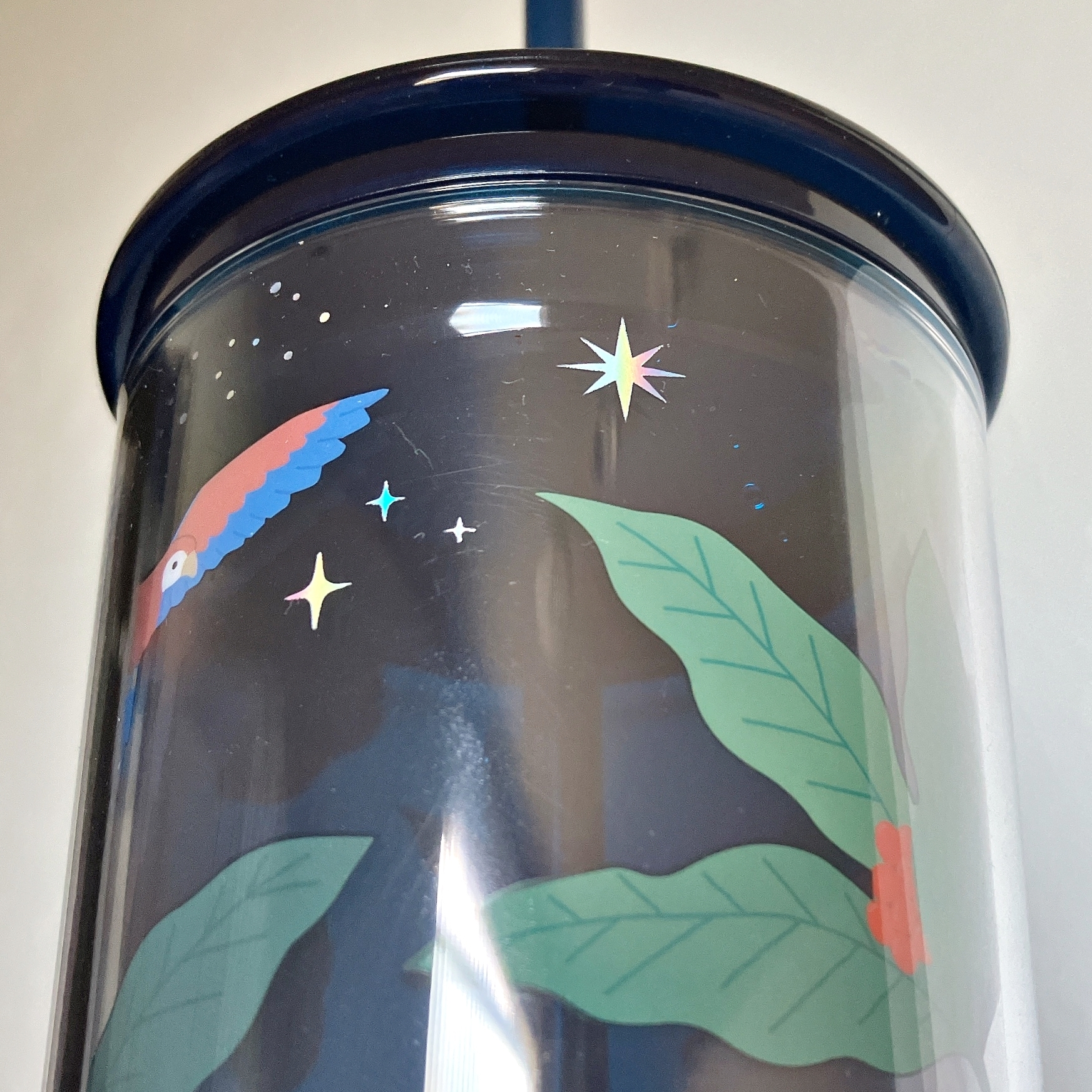 Starbucks Coffee(スターバックスコーヒー)のおすすめタンブラー「アニバーサリー2024コールドカップタンブラーネイビー473ml」