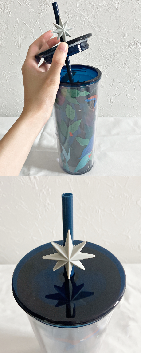 Starbucks Coffee（スターバックスコーヒー）のおすすめタンブラー「アニバーサリー2024コールドカップタンブラーネイビー473ml」