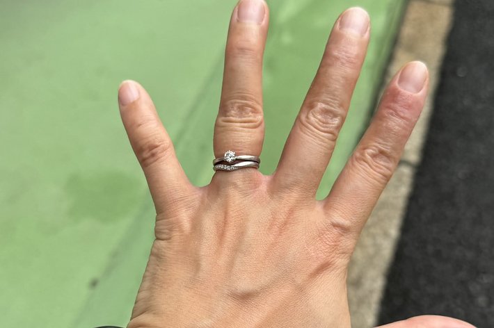 レベルEみたいにはずれなくなった指輪 / 伊藤恵さんのXより