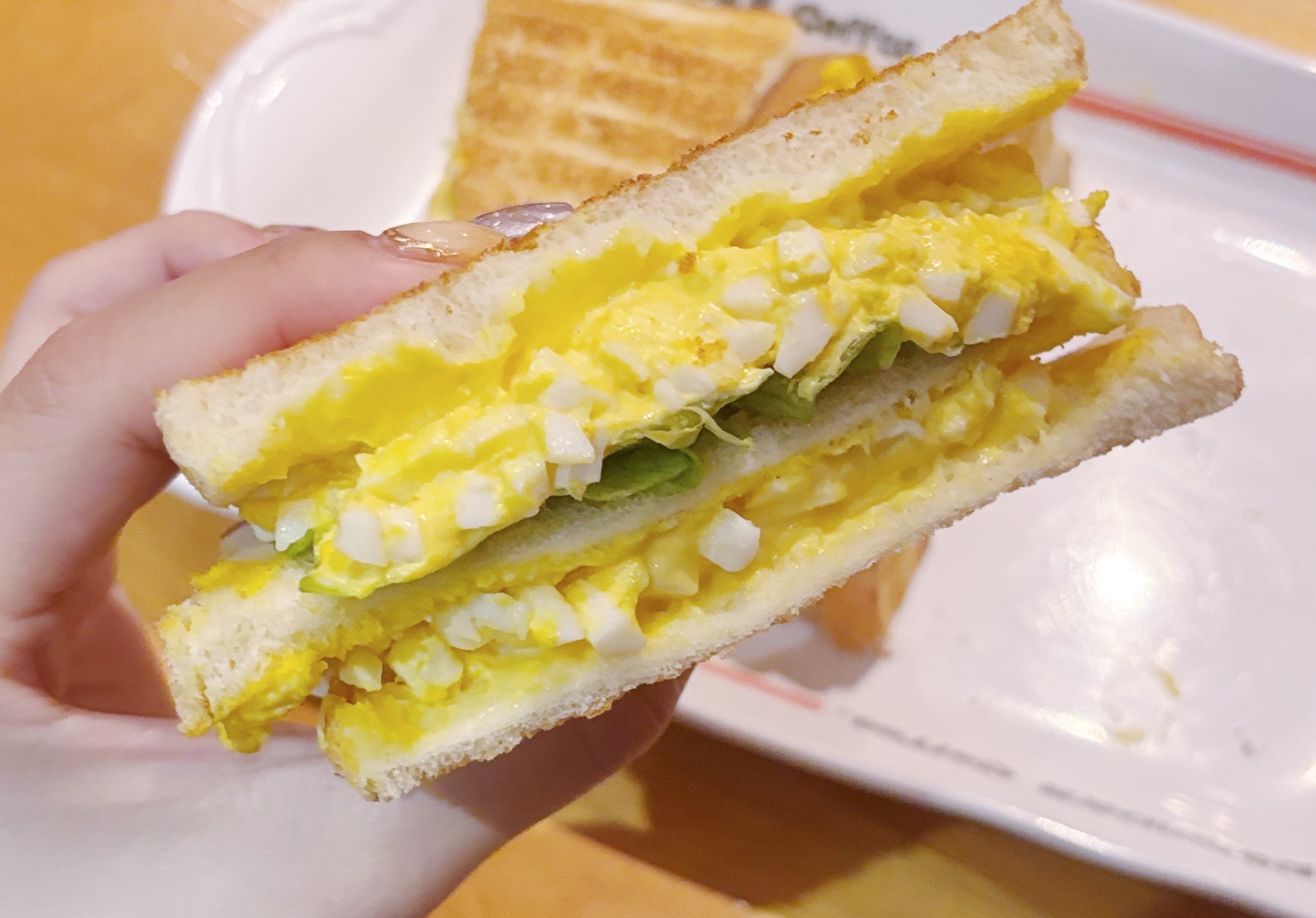 コメダのおすすめフード「エッグトースト」