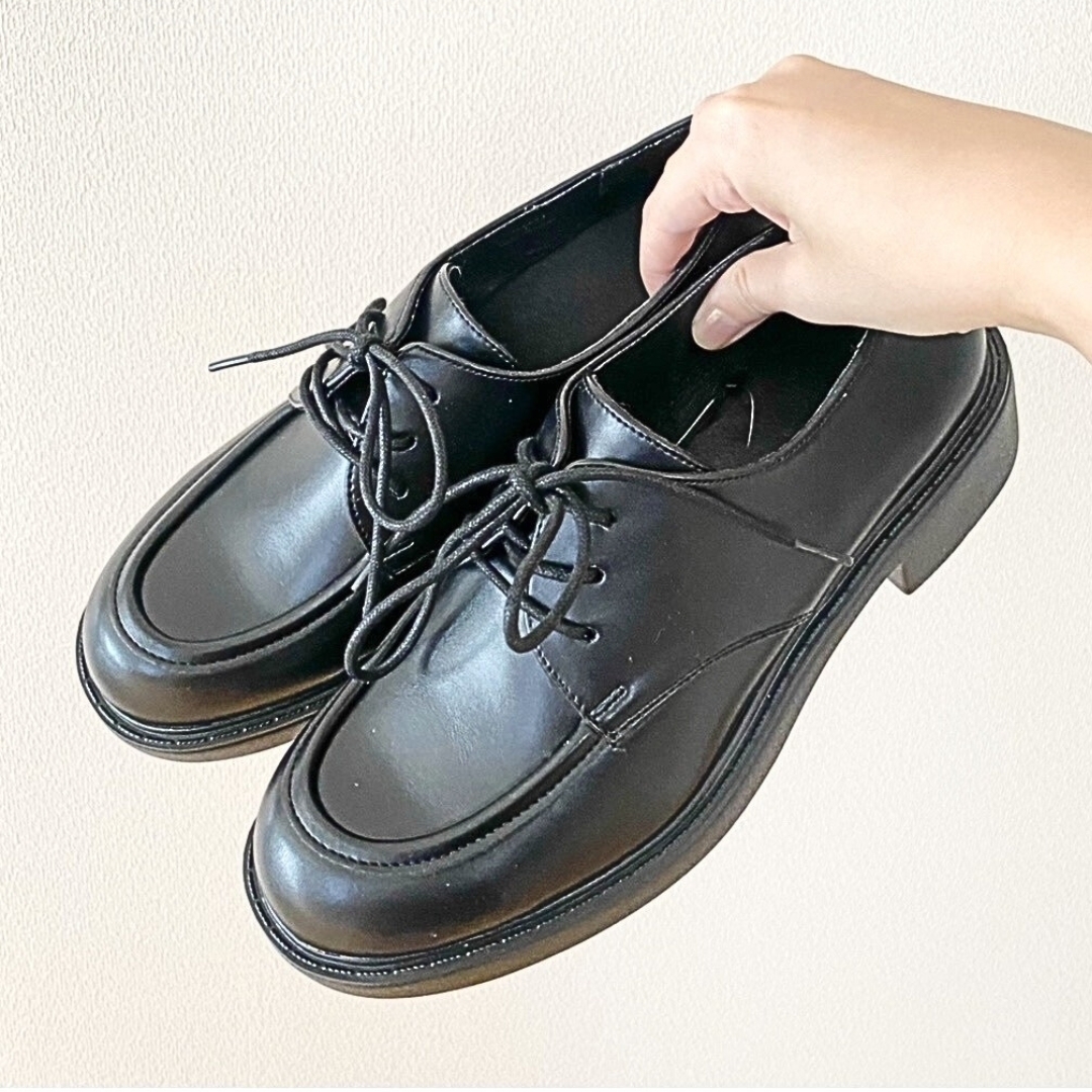 GU（ジーユー）のおすすめシューズ「レースアップシューズ+E」