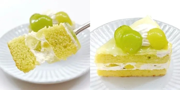 コージーコーナーのオススメのスイーツ「シャインマスカットショート」