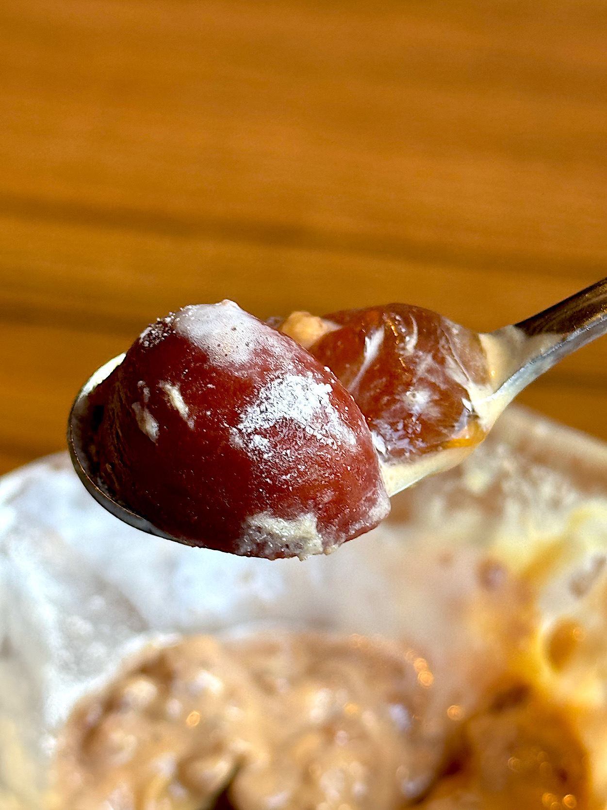 びっくりドンキーのおすすめスイーツ「月見モンブランパフェ」