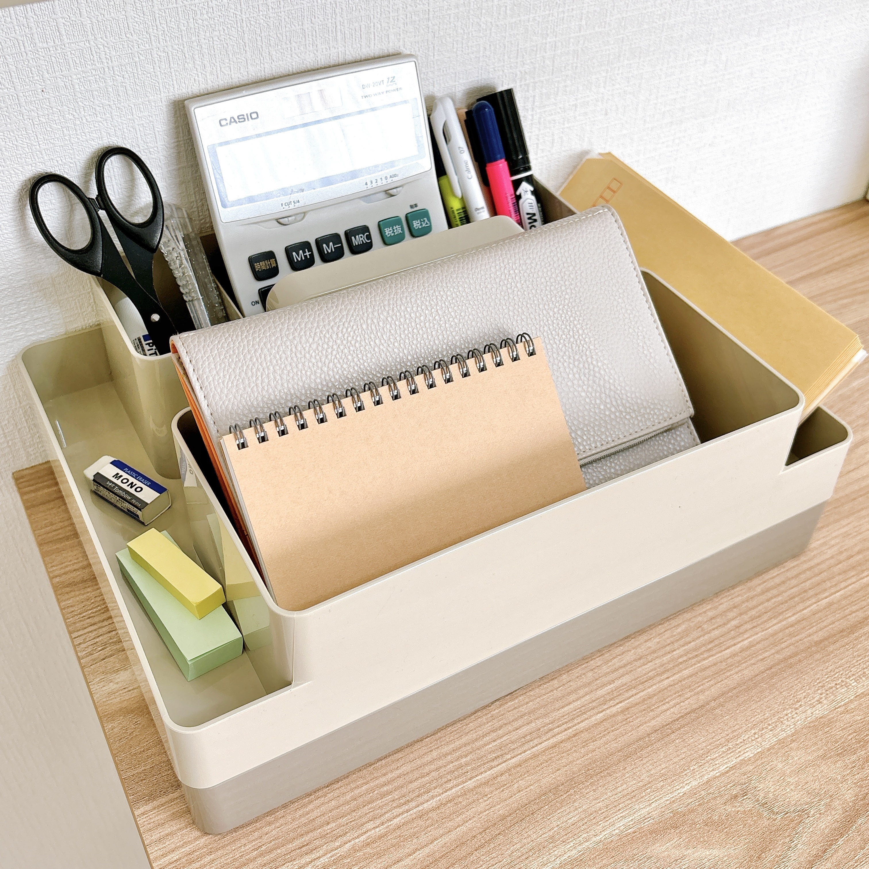 IKEA（イケア）のおすすめの収納アイテム「KUGGIS クッギス デスクオーガナイザー2点セット」