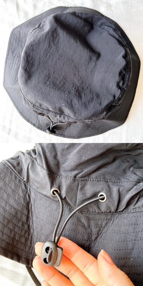 3COINSのオススメのグッズ「折りたたみトラベルハット」