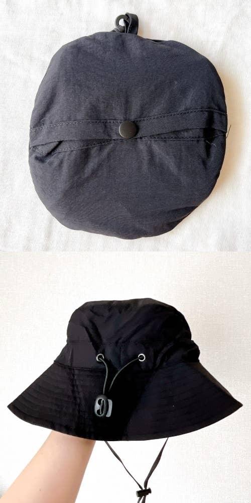 3COINSのオススメのグッズ「折りたたみトラベルハット」