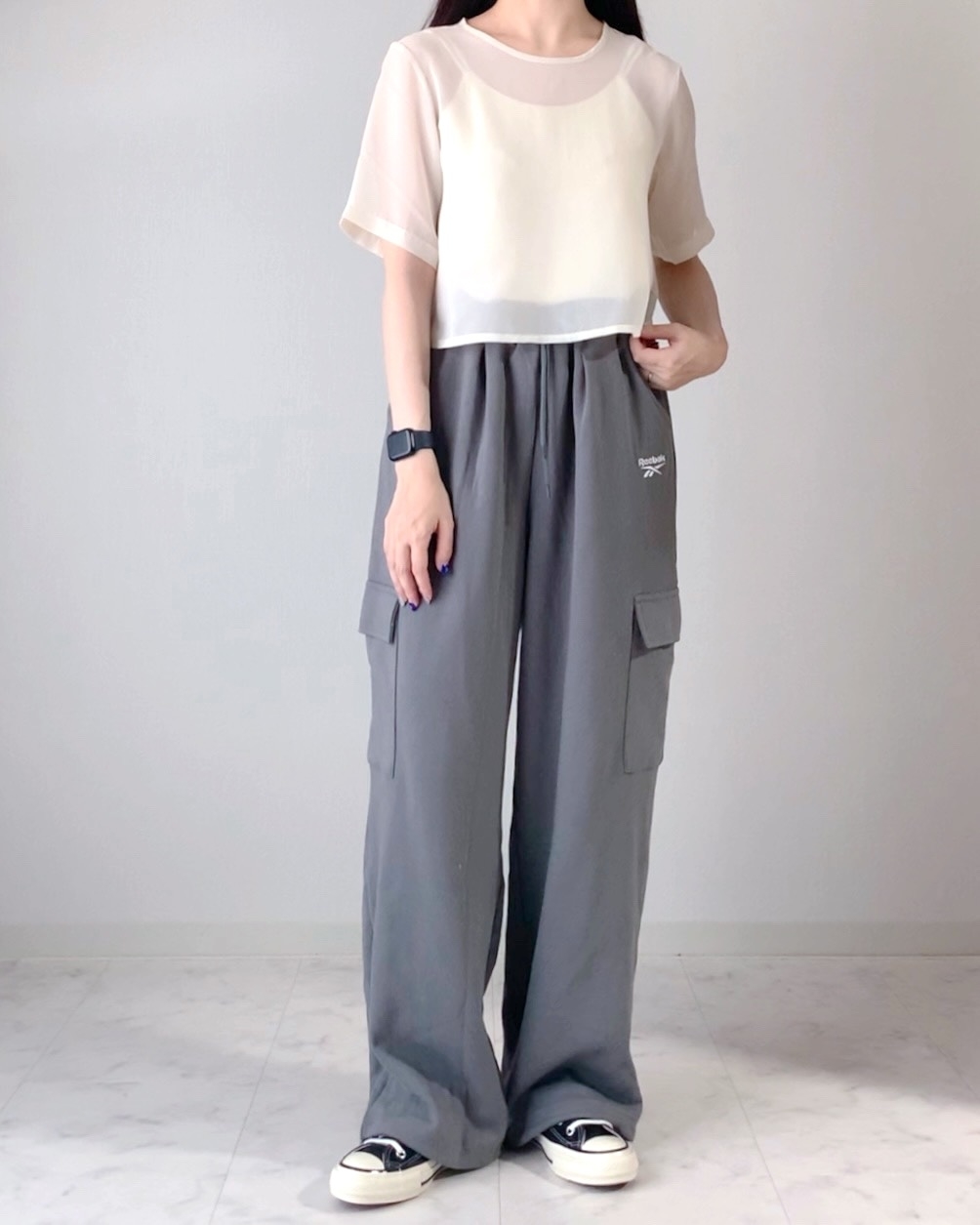 しまむらのおすすめファッションアイテム「RBダンボールカーゴP」