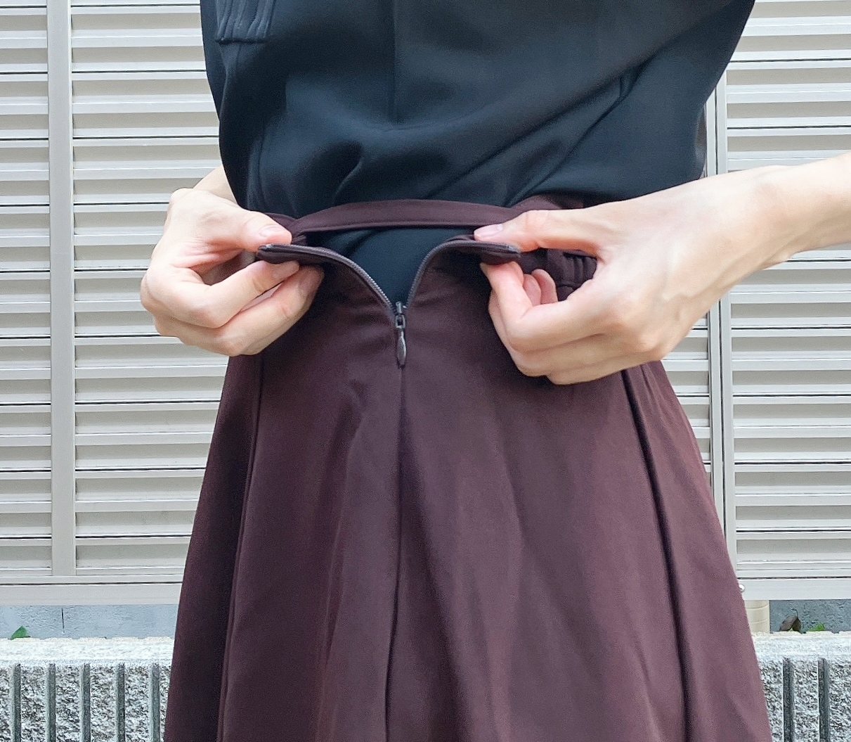 Honeys（ハニーズ）のおすすめスカート「ベルト付フレアスカート」