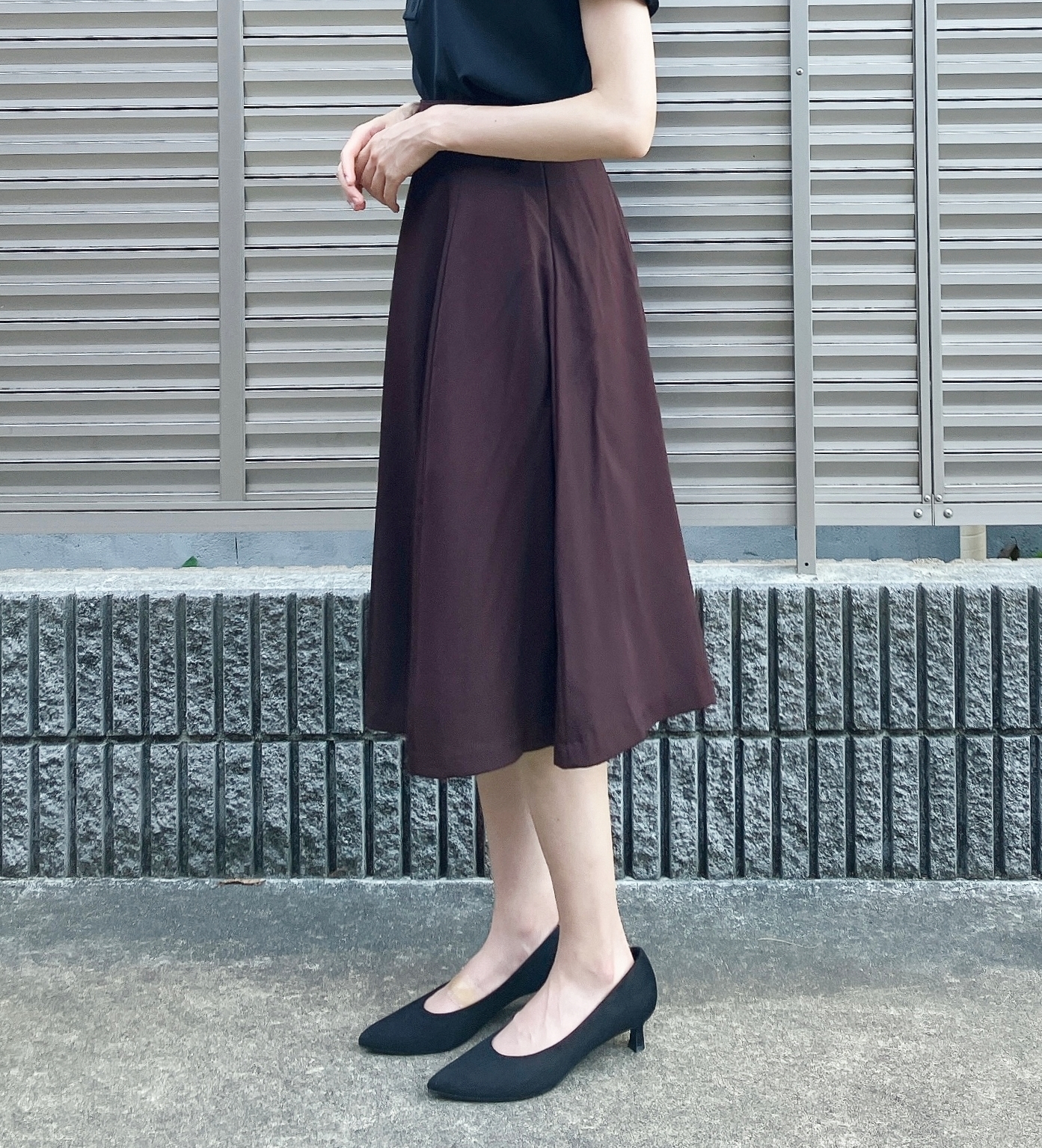 Honeys（ハニーズ）のおすすめスカート「ベルト付フレアスカート」