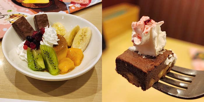 ガストのおすすめスイーツ「プリンアラモード」