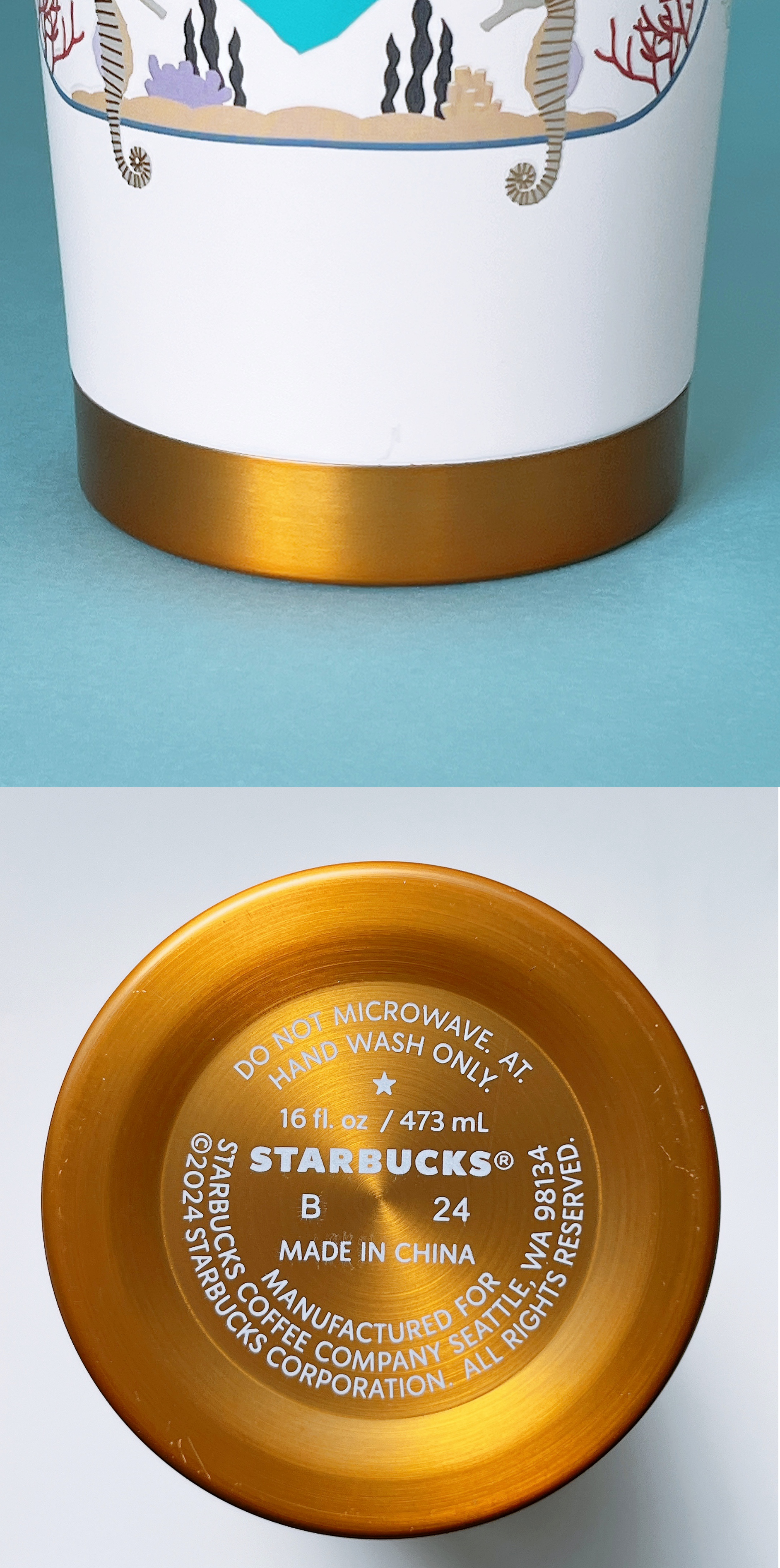 Starbucks Coffee(スターバックス コーヒー)のおすすめグッズ「アニバーサリー2024ステンレスTOGOタンブラー473ml」