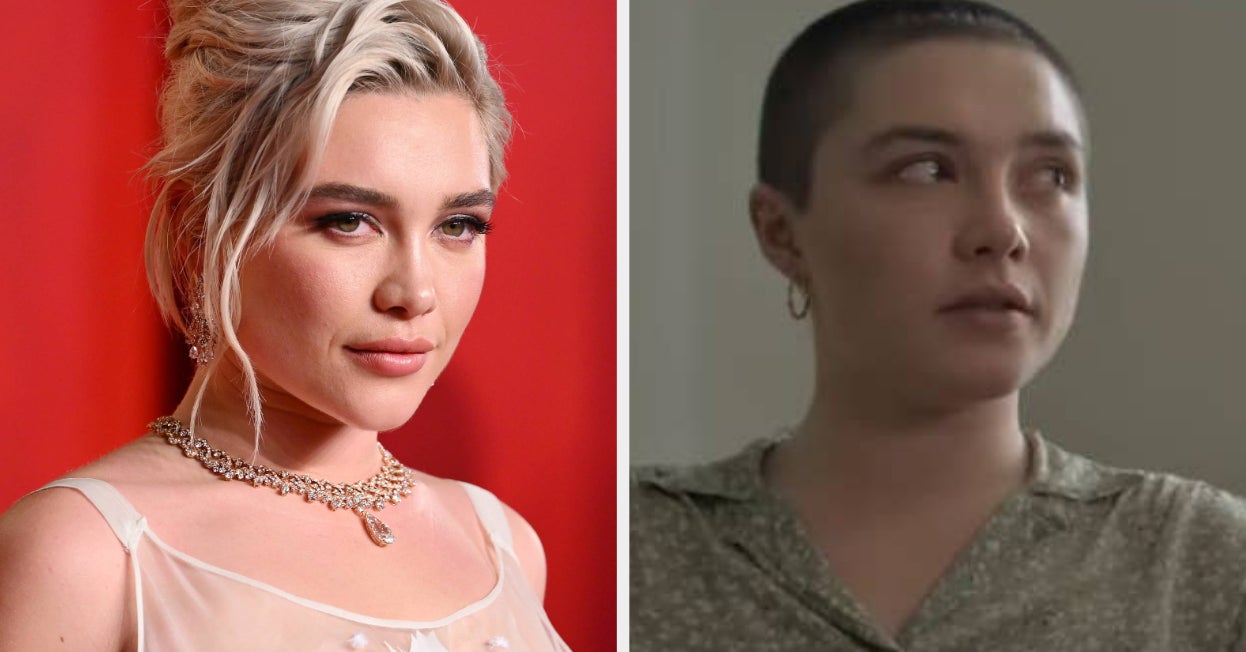 Florence Pugh shaves her head for We Live In Time