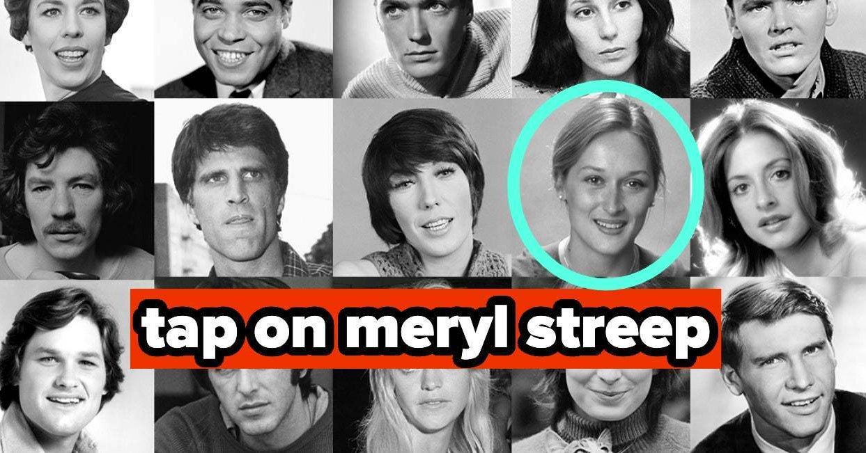 Guess These Older Actors From Young Photos