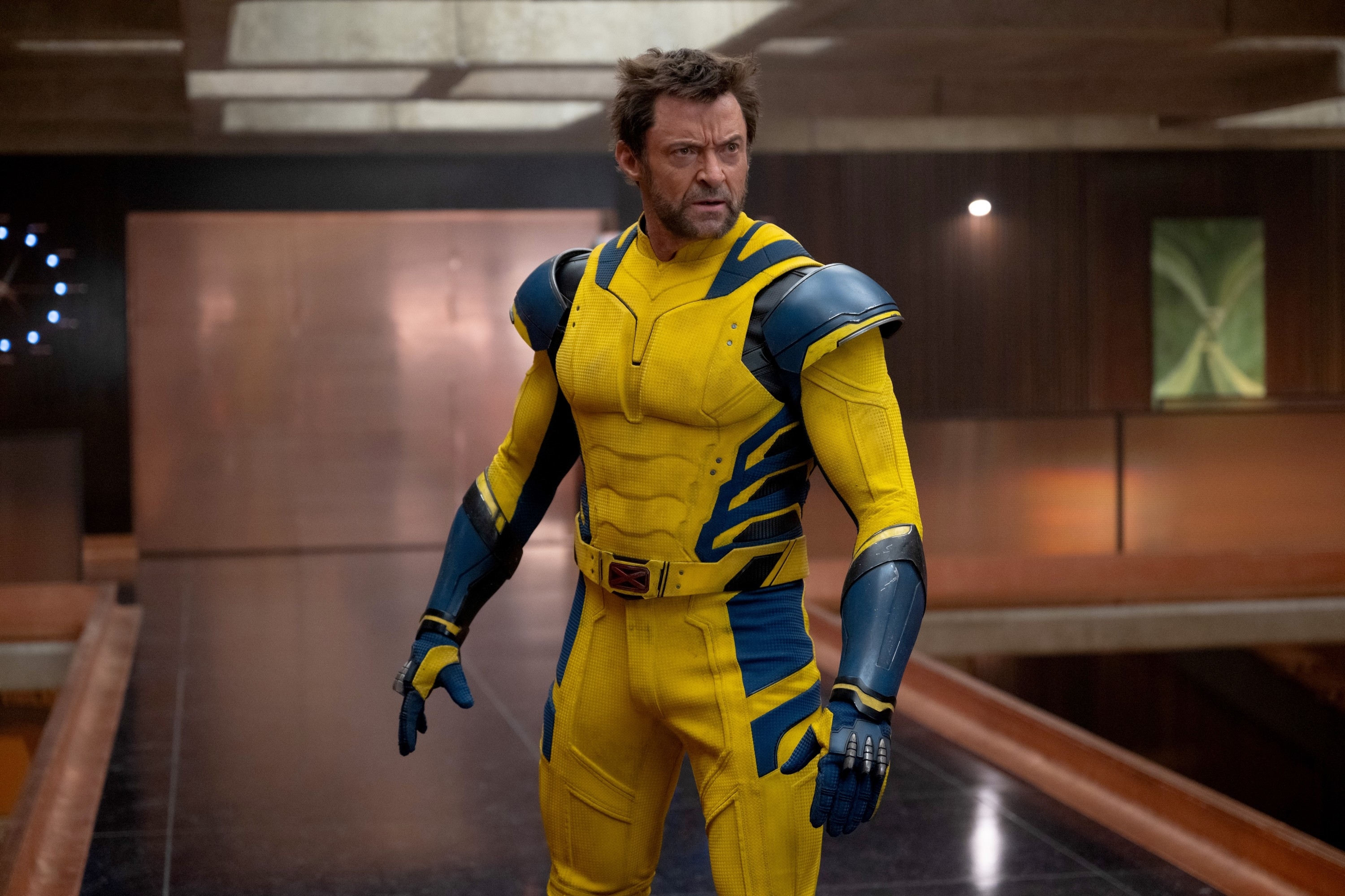 Hugh Jackman as Wolverine in "Deadpool & Wolverine"
