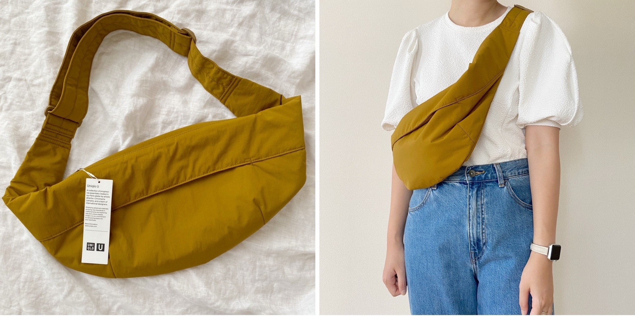 UNIQLO（ユニクロ）のおすすめファッションアイテム「クロスボディバッグ」