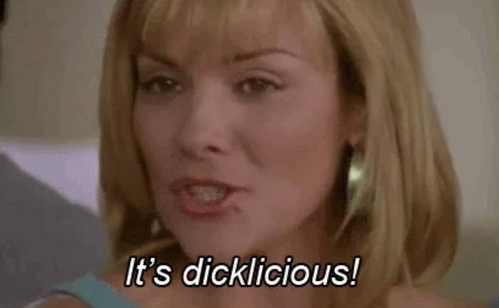 Kim Cattrall in "Sex and the City"