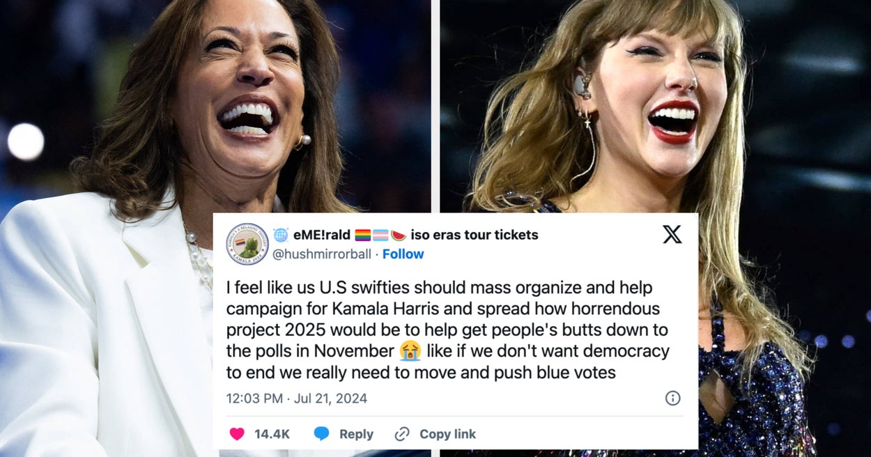 These Taylor Swift Fans Raised 4k For Kamala Harris