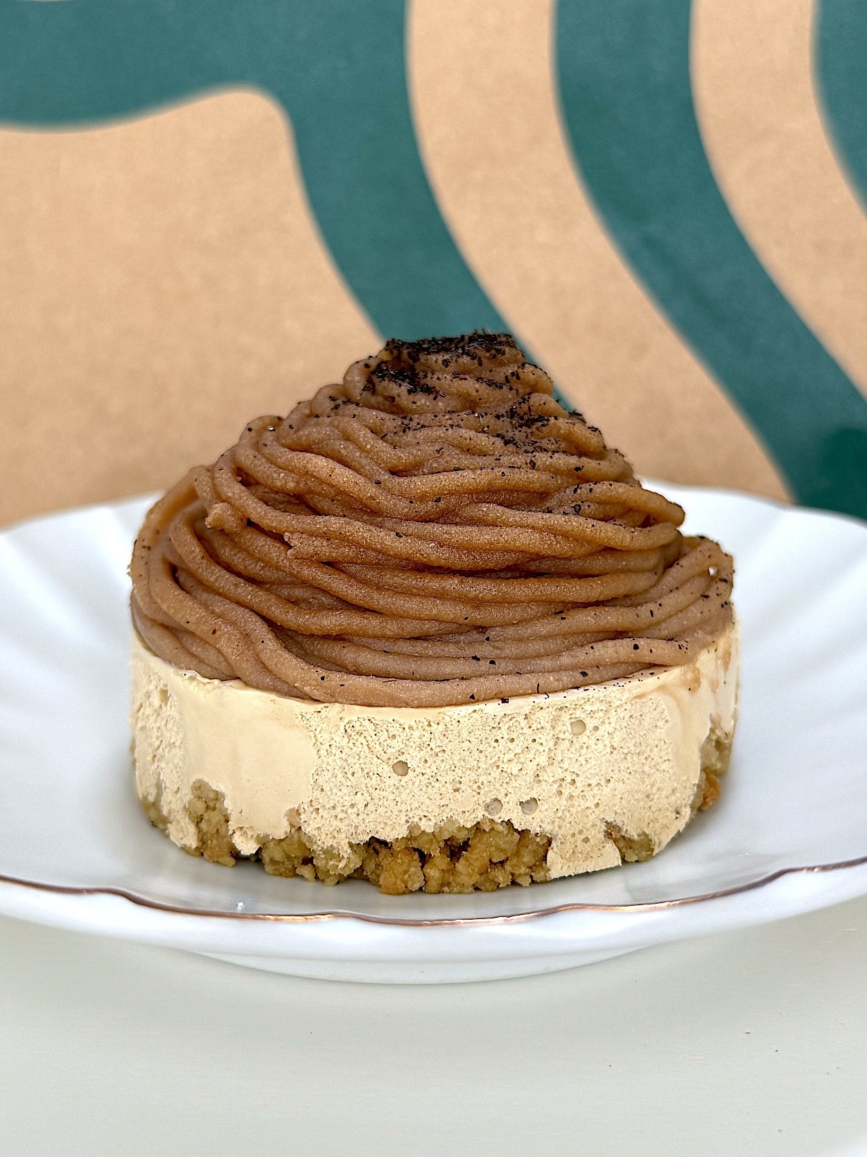 Starbucks(スターバックス)のおすすめスイーツ「栗とほうじ茶のモンブラン」