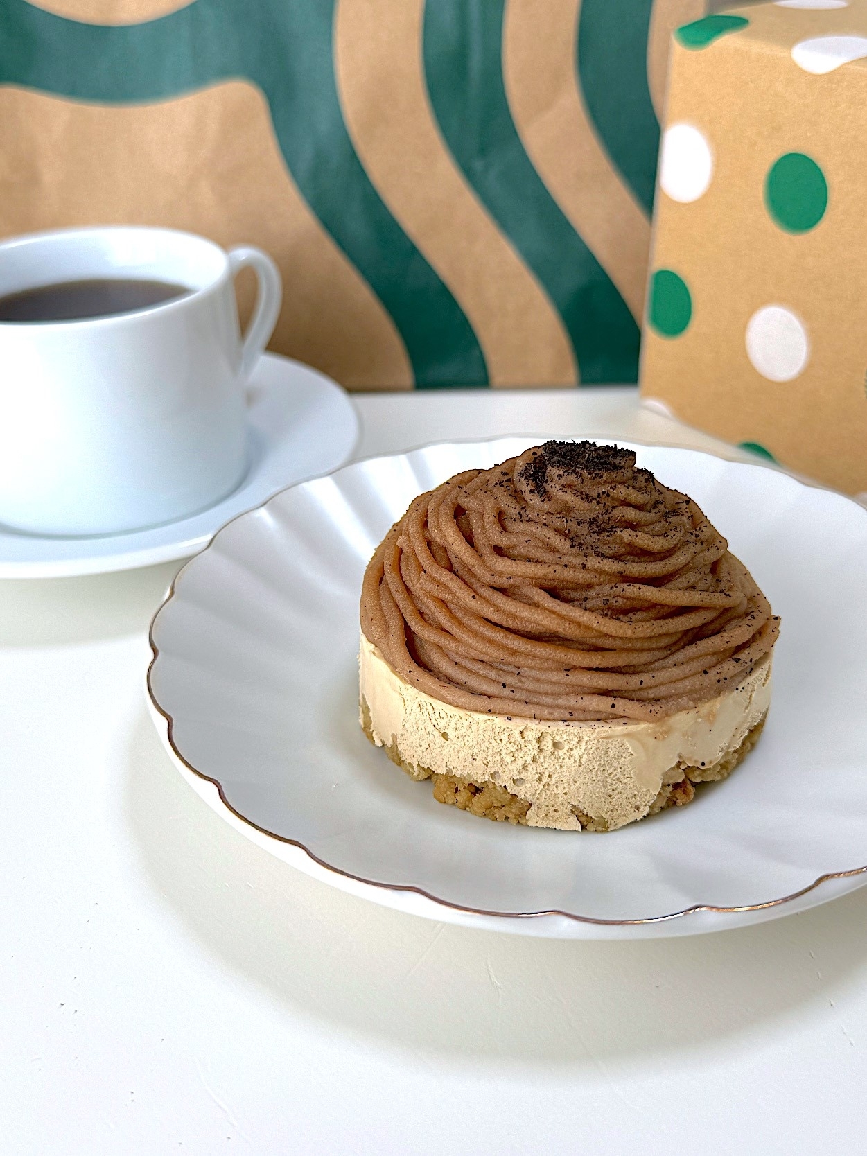 Starbucks（スターバックス）のおすすめスイーツ「栗とほうじ茶のモンブラン」