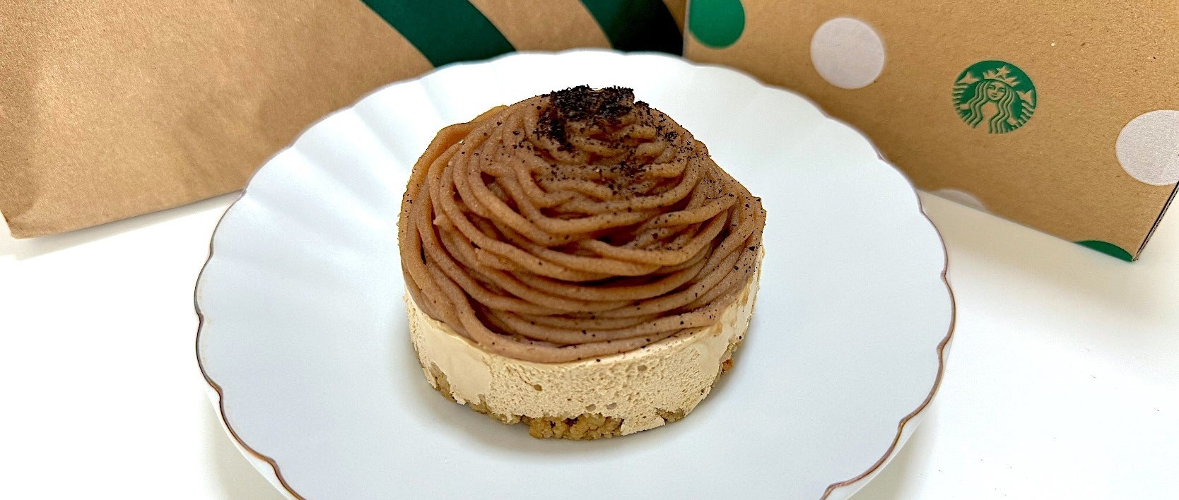 Starbucks(スターバックス)のおすすめスイーツ「栗とほうじ茶のモンブラン」