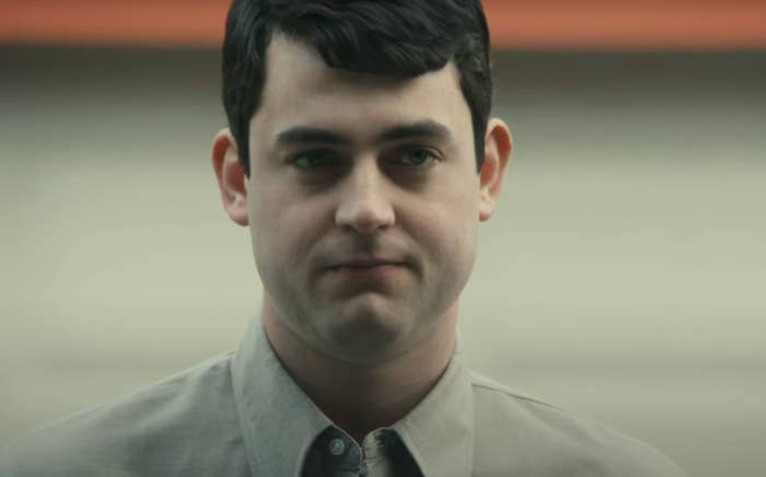 young Otto wearing a button-up shirt in a close-up