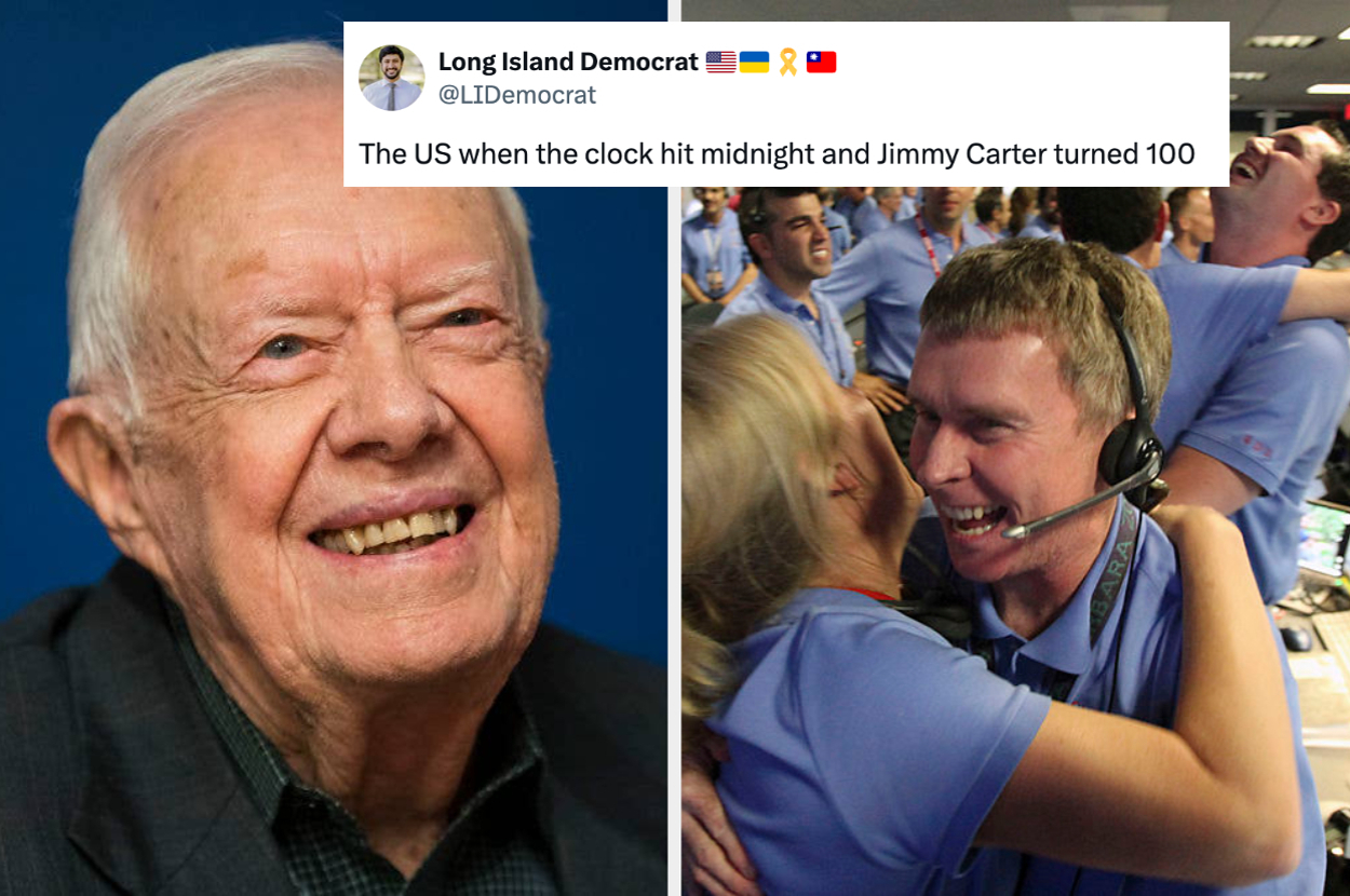 The Internet Is Losing It Over Jimmy Carter Turning 100 Years Old