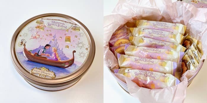 ディズニーシーで見つけた「ラプンツェル缶」に一目惚れ！幻想的な  