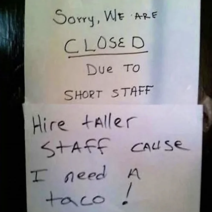 Funniest Signs On Reddit This Week