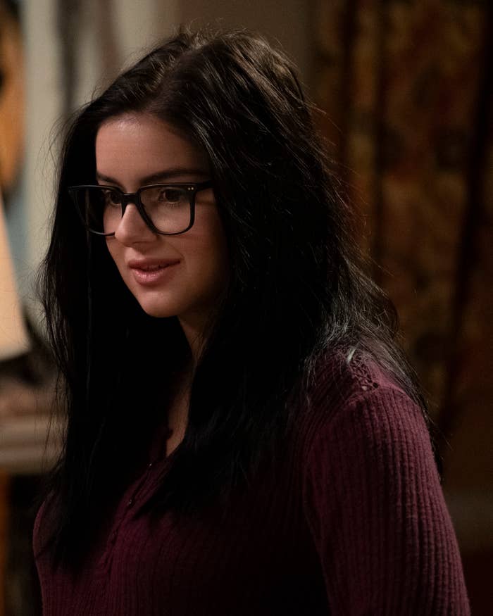 A closeup of Alex Dunphy wearing eyeglasses