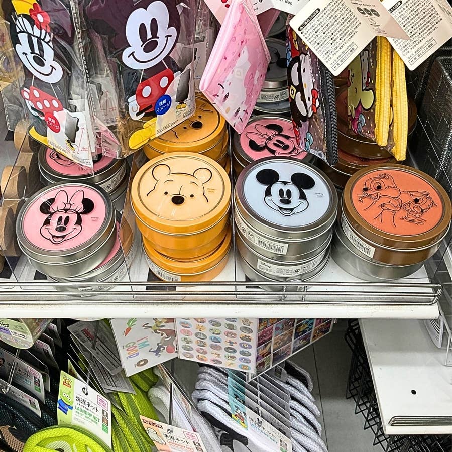 ダイソー×ディズニー】家の小物入れ、全部コレにしたい！ミニーちゃん 