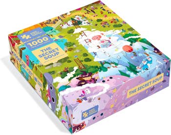 Puzzle container screen creation featuring