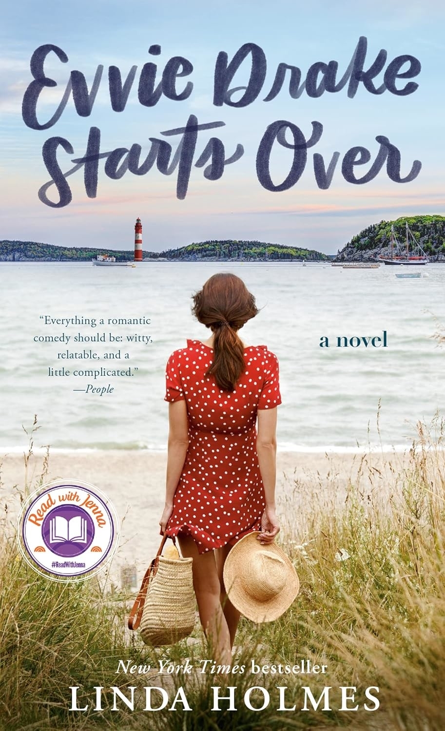 Cover of &quot;Evvie Drake Starts Over&quot; by Linda Holmes