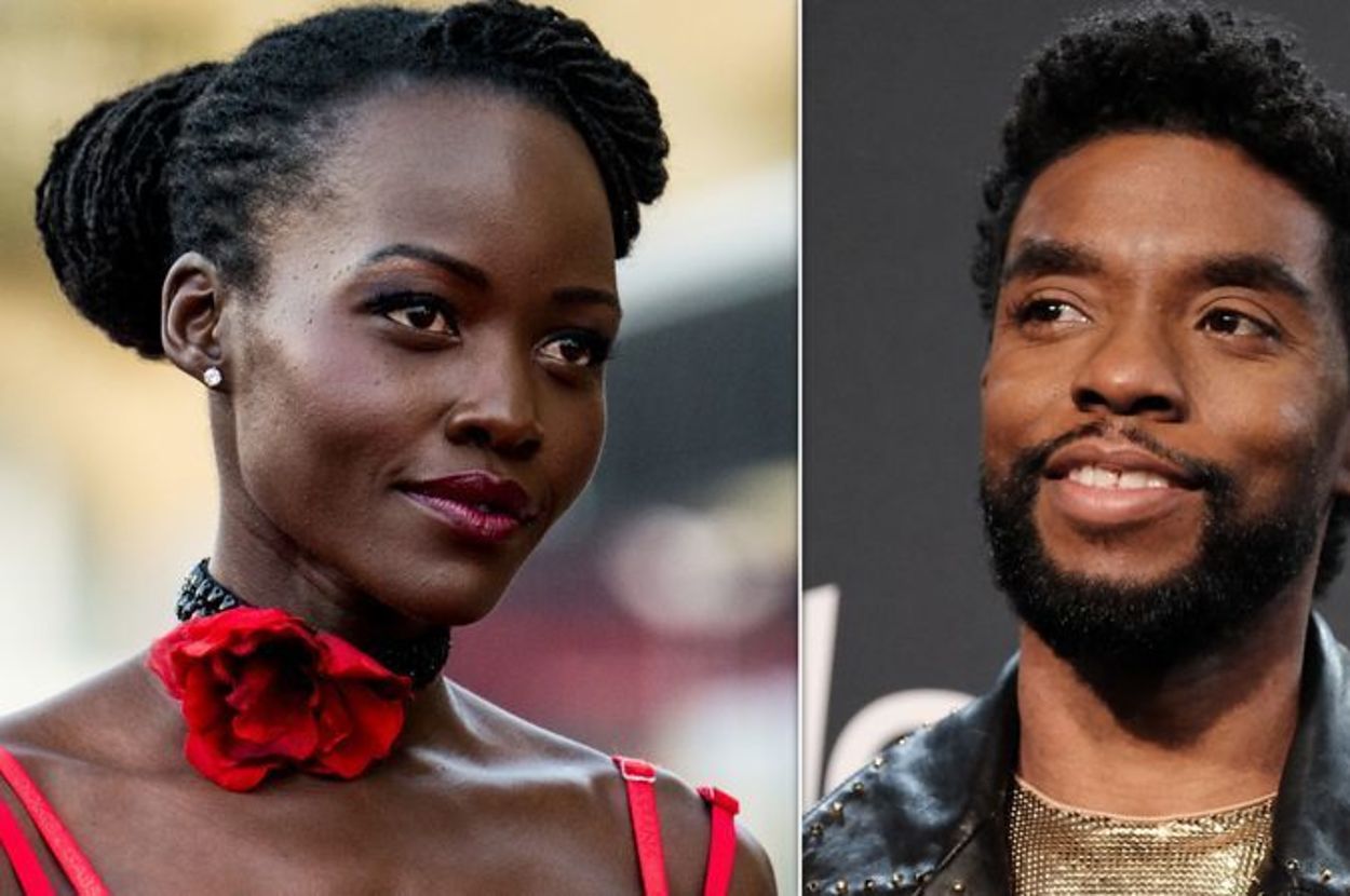 "Filled With Grief": Lupita Nyong'o Breaks Down Watching Chadwick Boseman Scene