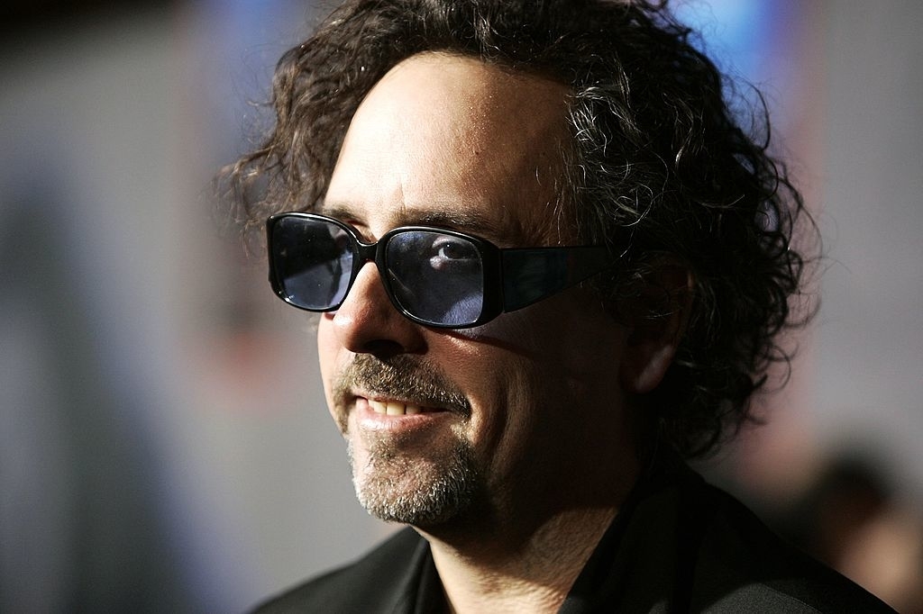 close-up of Tim Burton