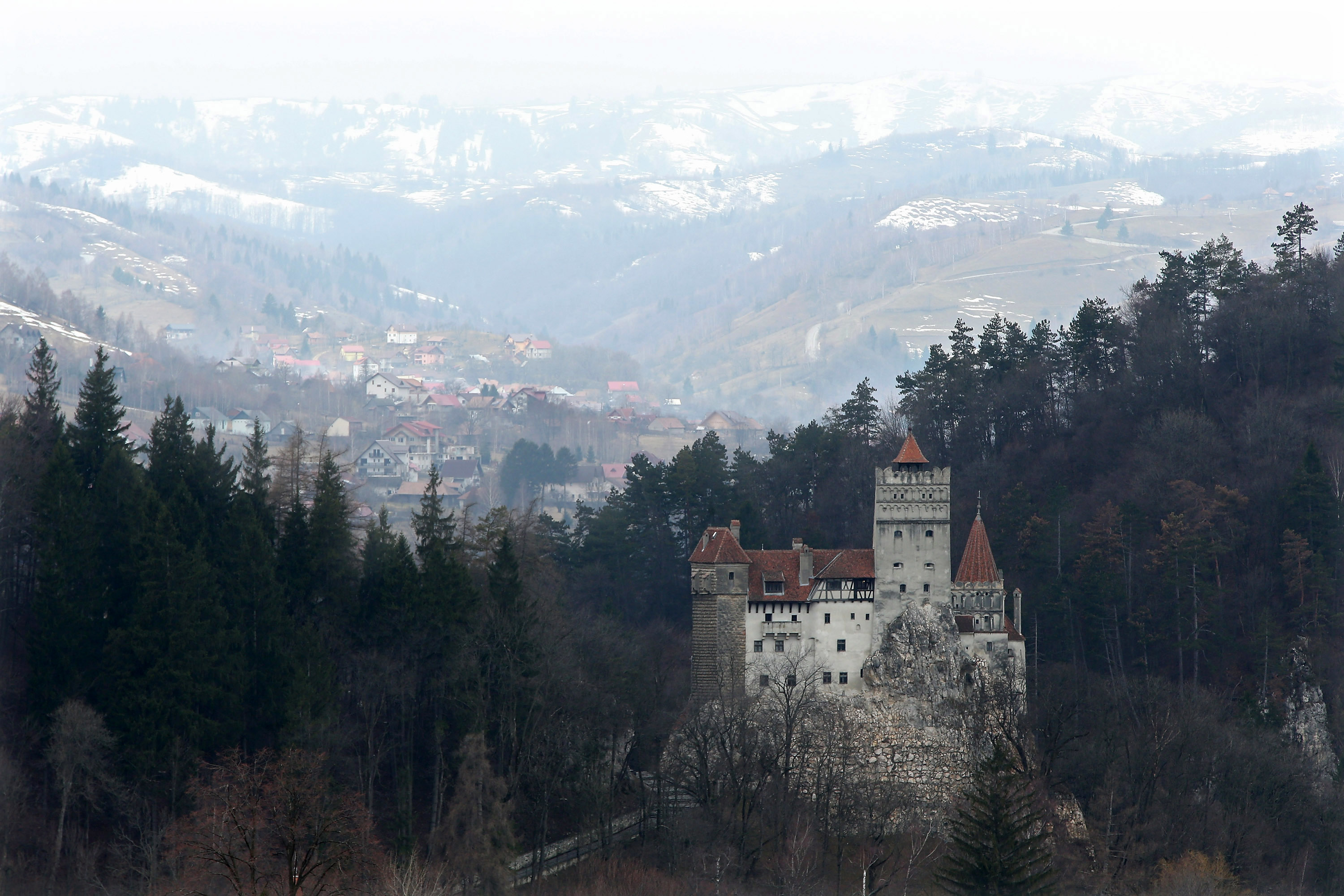 Bran Castle inspired Dracula.