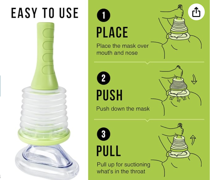 Instructions for using a suction device