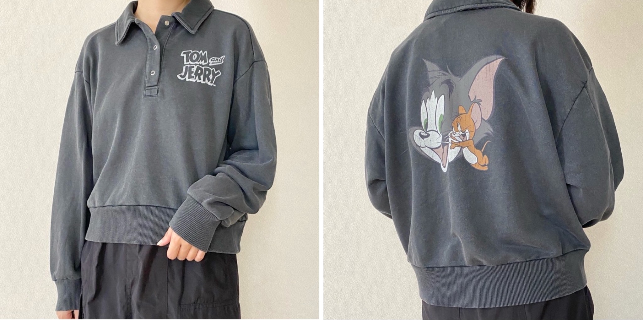 GU】え、過去イチでかわいくない…？トムとジェリーの「激かわトップス