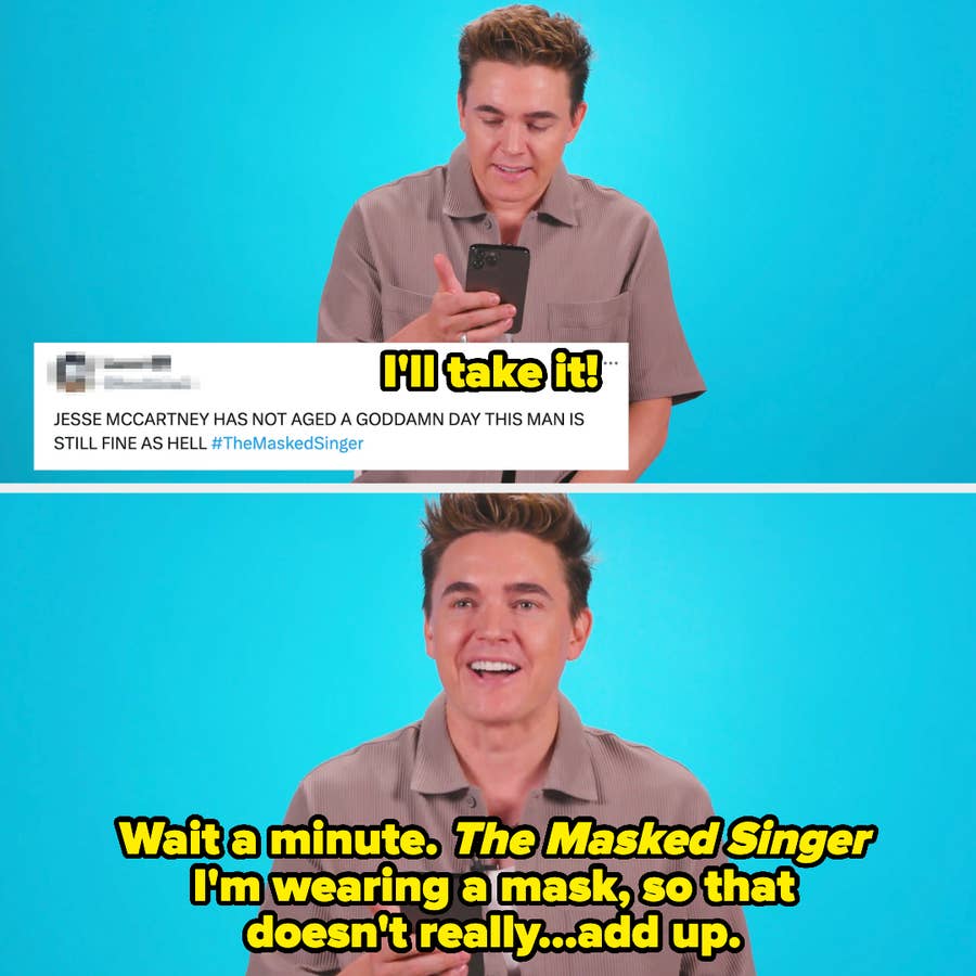 Jesse McCartney Reads Thirst Tweets