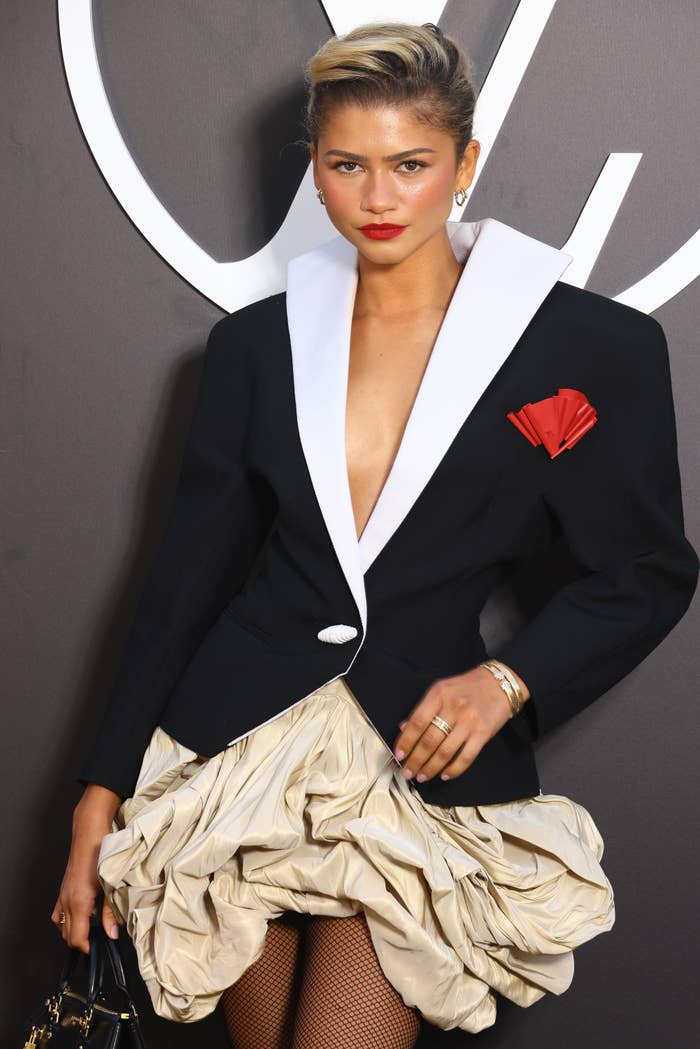 Zendaya Paid Homage To Cher In A Vintage Sheer Dress Zendaya Paid Homage To Cher In A Vintage Sheer Dress