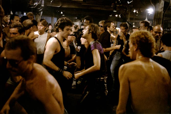 A dance scene in a club in Cruising
