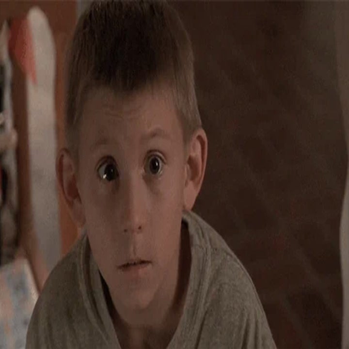Dewey from Malcolm in the Middle looks up with wide eyes