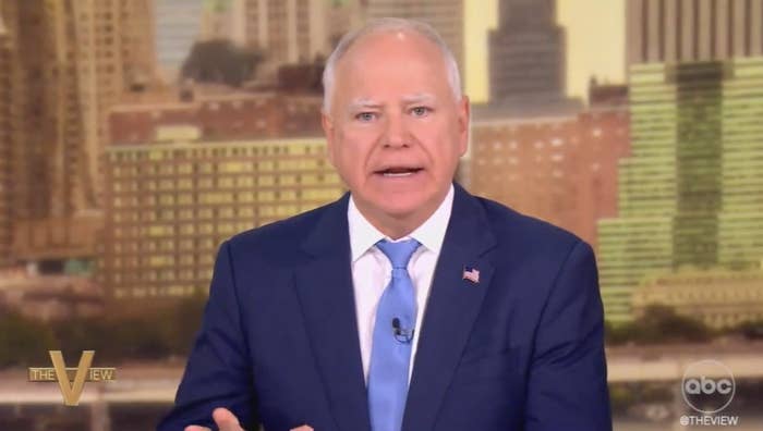 Walz on The View