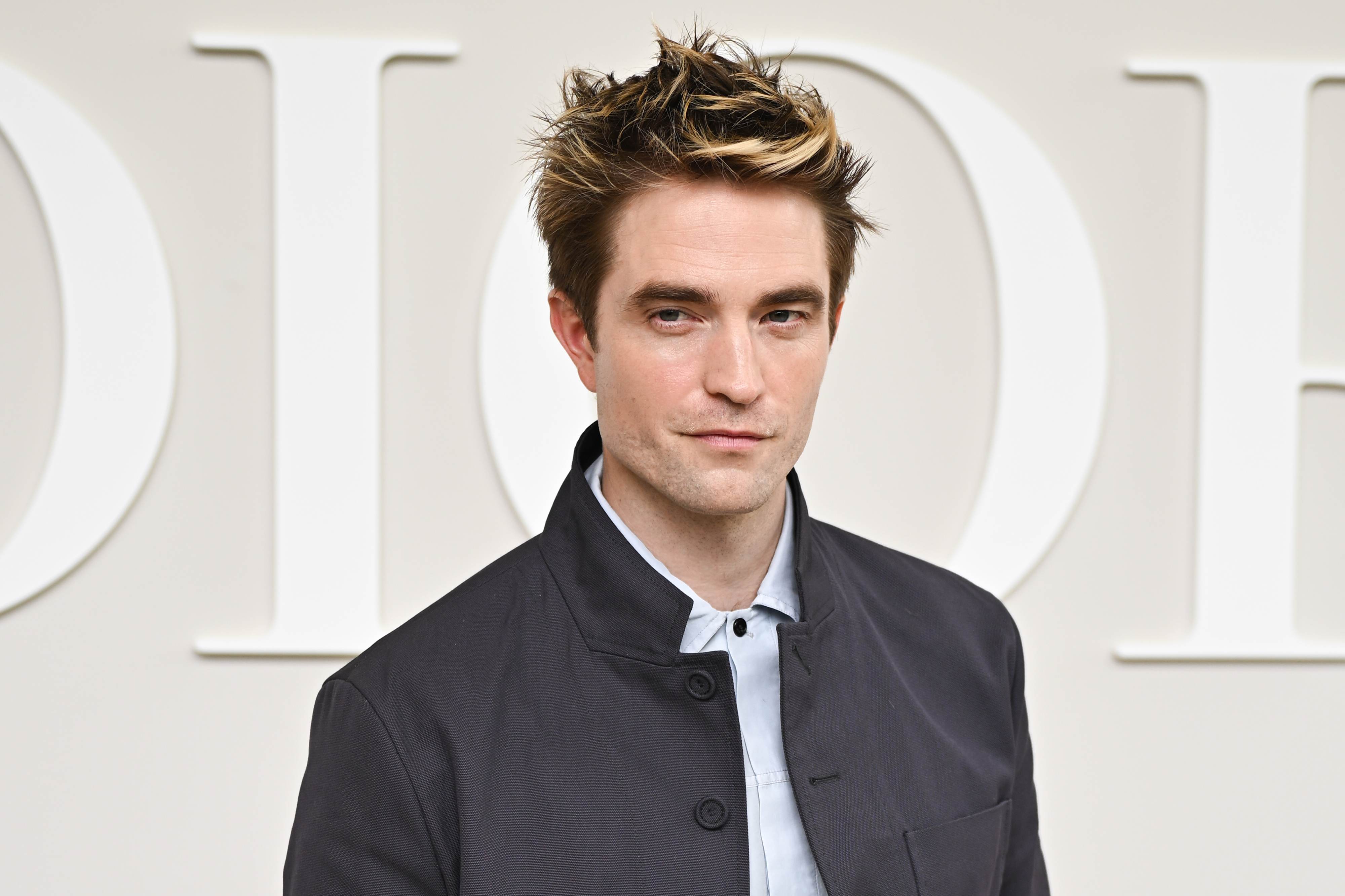 A closeup of Robert Pattinson