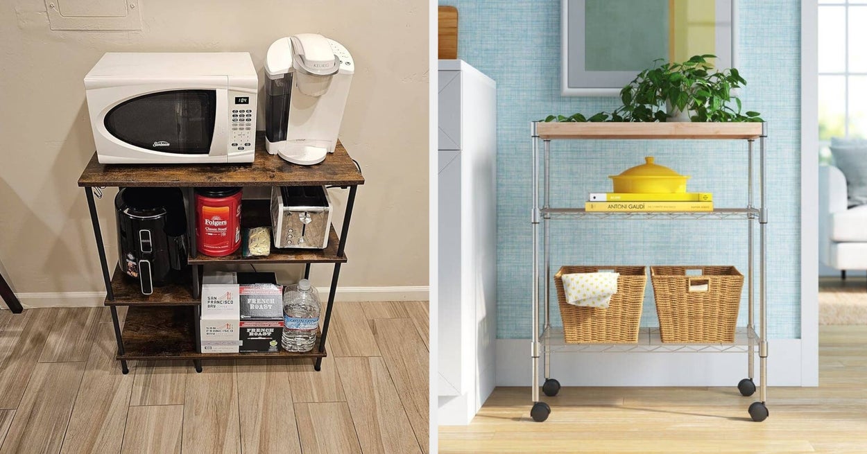 Microwave Ramp 28 Best Microwave Stands & Carts To Maximize Space