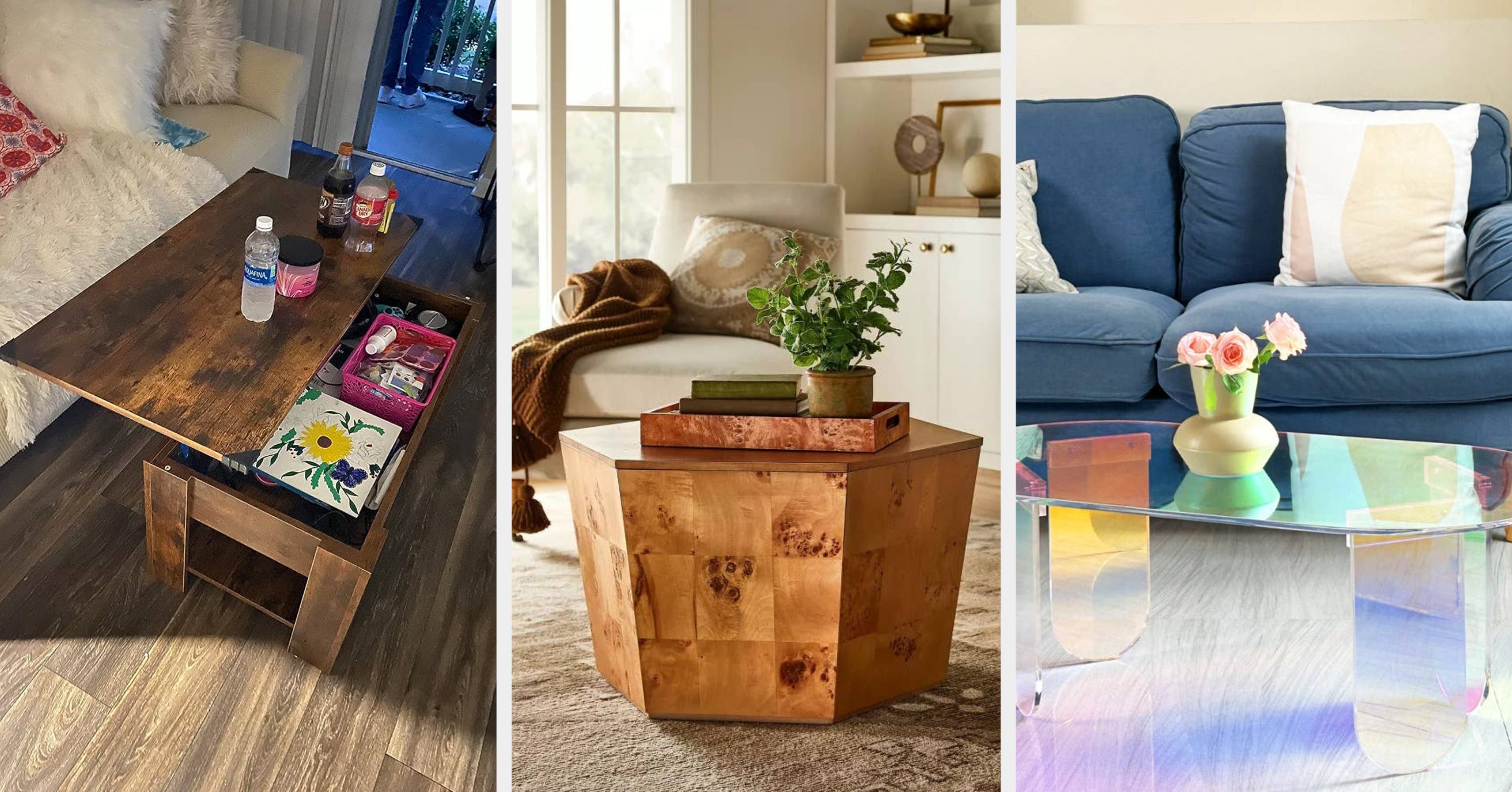 38 Best Small Coffee Tables For Small Spaces