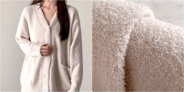 しまむら】ジェラピケみたいな可愛さじゃん…！1639円の「もこもこカーディガン」一度着たら手放せなくなる気持ちよさです《着用レビュー》