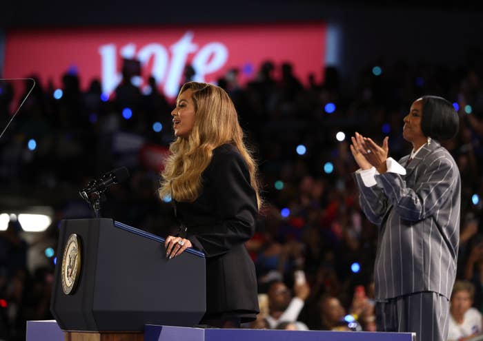 Donald Trump Reacts To Beyonce At Kamala Harris Rally