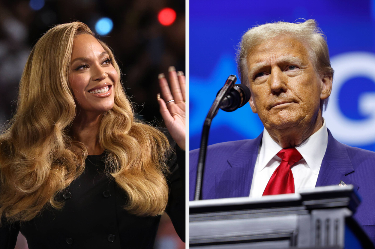 Well, Donald Trump Has Addressed Beyoncé's Appearance At Kamala Harris's Houston Rally